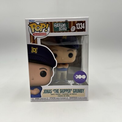 Funko POP! Television: Gilligan's Island #1334 Jonas ''The Skipper'' Grumby