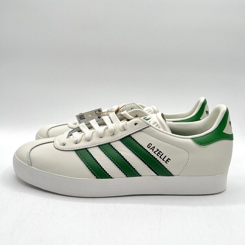 adidas Gazelle ホワイト/グリーン 23.5 adidas Originals Gazelle in Light Green and White UK Size