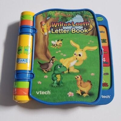 VTech Write And Learn LETTER BOOK with 6 Educational interactive Activities