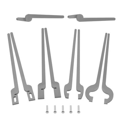DIY Rapid Tongs Bundle Set-Blacksmith Five types of Tongs Bundle Set with Rivet