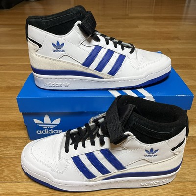 Adidas Originals Forum Mid White Blue Jeremy Scott Retro FY6796 Men's Size 10.5