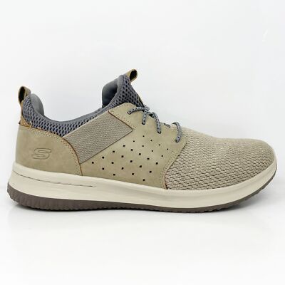 

Skechers Mens Delson Camben 65474 Коричневые повседневные туфли Кроссовки Размер 9, Коричневый, Delson Camben