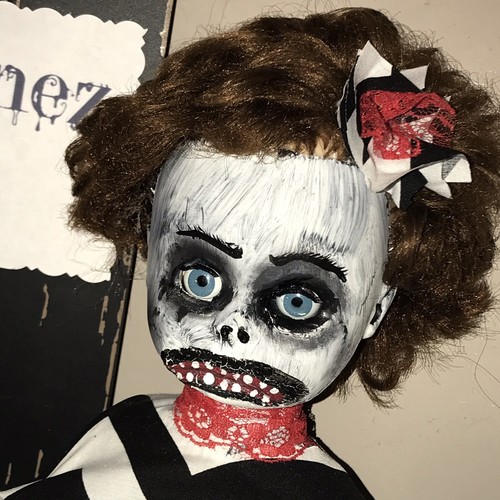 Myrna Ooak Gothic Goth Horror Doll