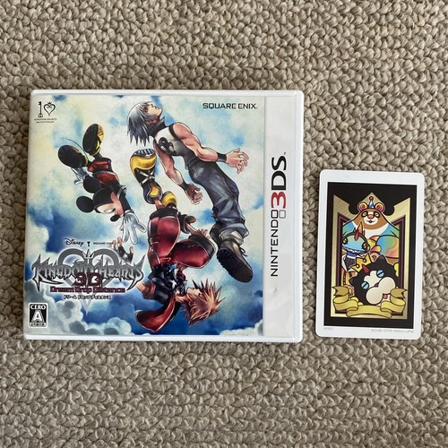 Free Shipping 3DS Kingdom Hearts 3D Dream Drop Distance Japanese w