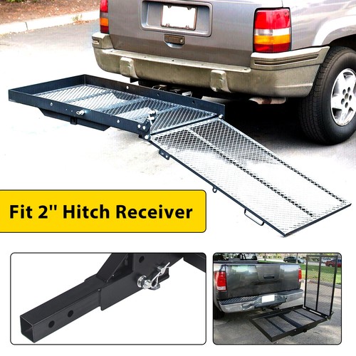 Mobility Carrier Wheelchair Scooter Rack Disability Medical Ramp Hitch