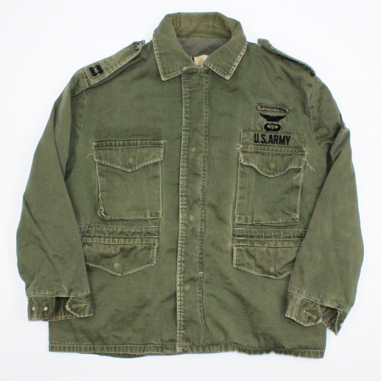 Vietnam Era US Army Armor Ranger School Fatigue Jacket