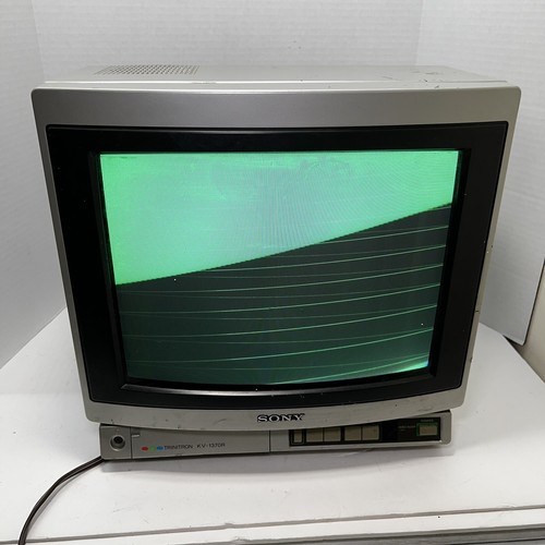 FOR PARTS / REPAIR* Sony Trinitron KV-1370R Space Age 13