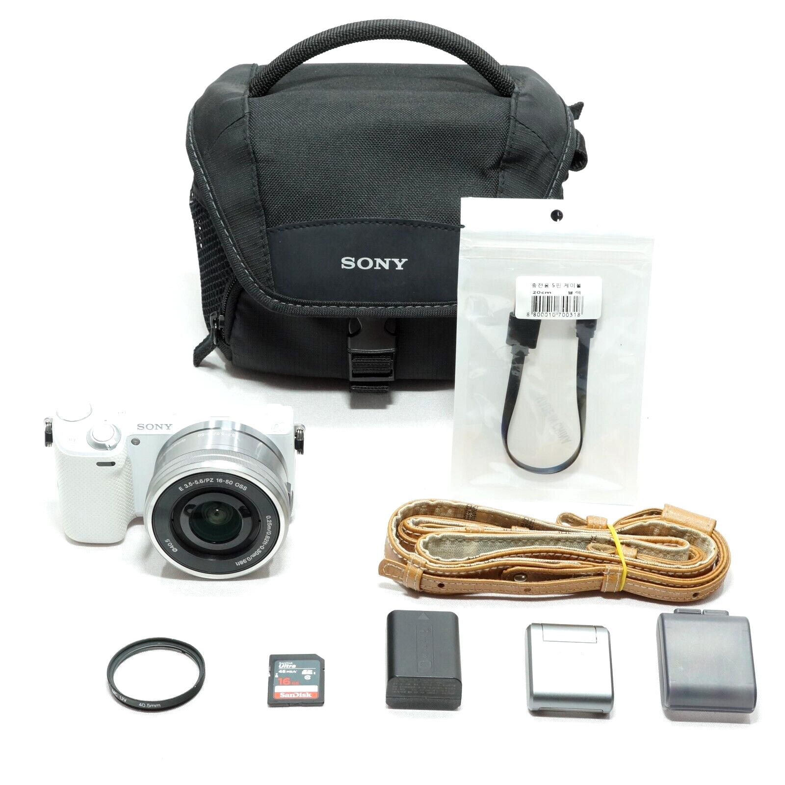 Excellent!!]Sony NEX-5T 16.1MP Camera w/16-50mm OSS Lens kit
