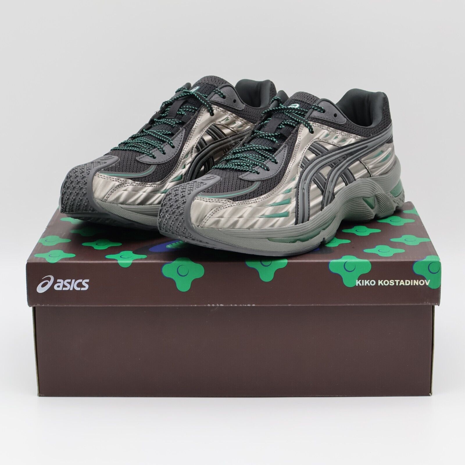 1202A508-020 Kiko Kostadinov Asics Gel-Flammae Grey Black 1202A508-020 Kiko Kostadinov Asics Gel-Flammae Grey Black