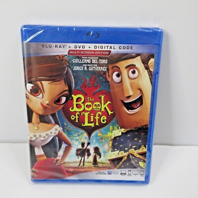 The Book of Life (Blu-ray + DVD  Multi-Screen Edition, 2014) - New