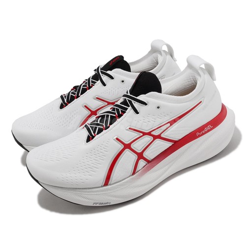 

Asics GEL-Nimbus 25 Anniversary Pack White Classic Red Men Running 1011B750-100, Белый, Gel-nimbus 25 Anniversary