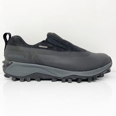

Merrell Womens Thermo Snowdrift Moc J90050 Черные непромокаемые сапоги для снега, размер 9, Черный, Thermo Snowdrift Moc