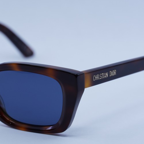 Pre-owned Dior Midnight S3i 26b0 Honey Havana/blue 52-19-140 Sunglasses