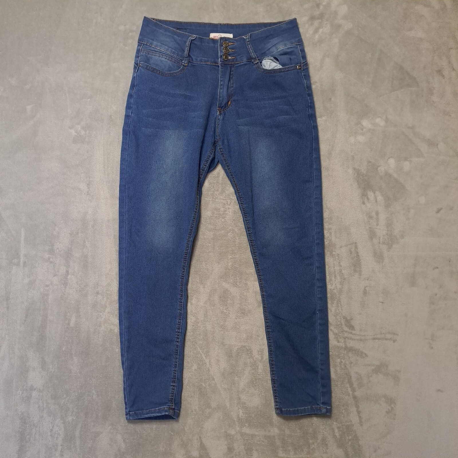 red bottom jeans for women