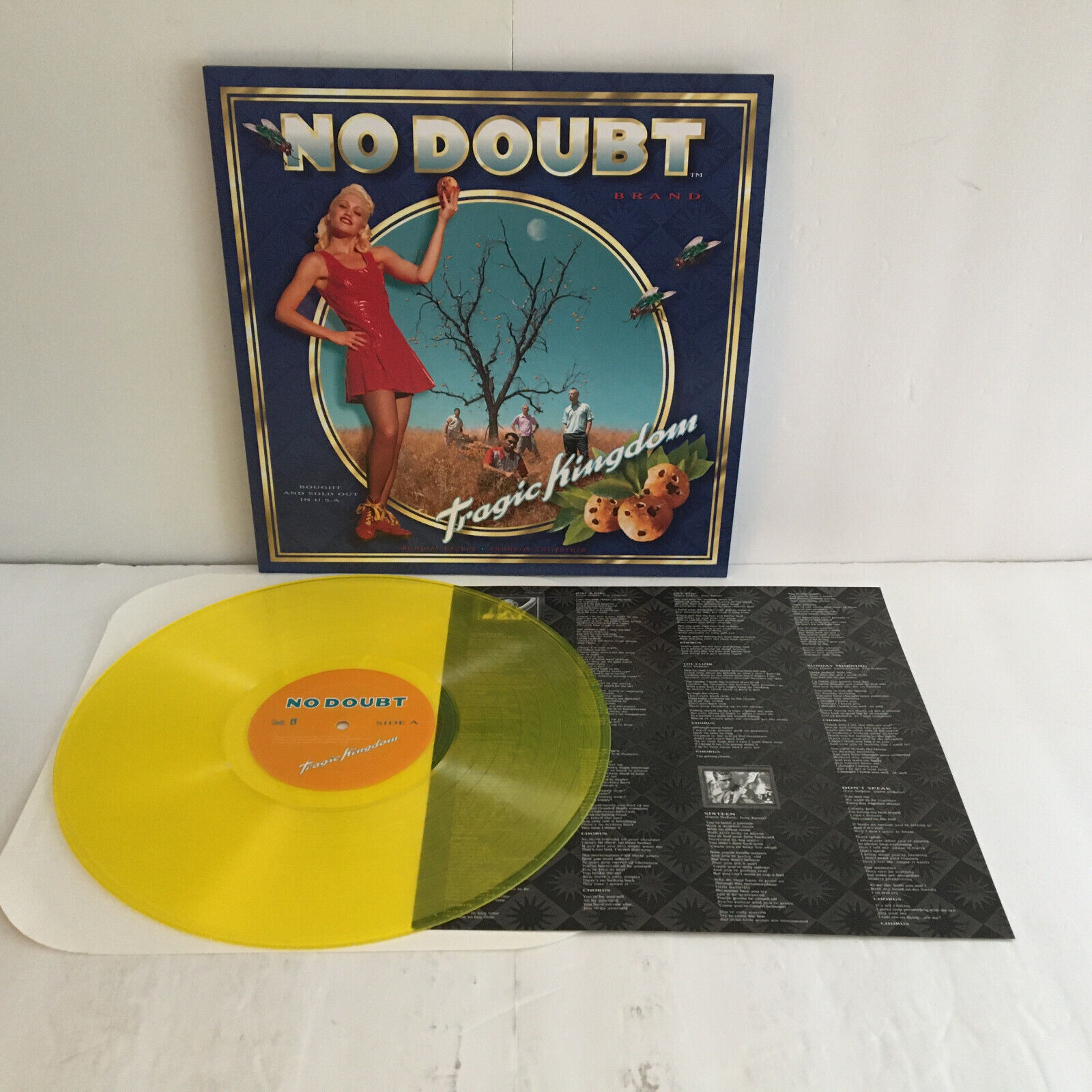 NO DOUBT tragic kingdom Lp limited edition YELLOW Vinyl NO DOUBT tragic kingdom Lp limited edition YELLOW Vinyl