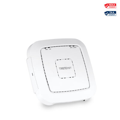 TRENDnet TEW-821DAP AC1200 Dual Band PoE Access Point (with software controller)