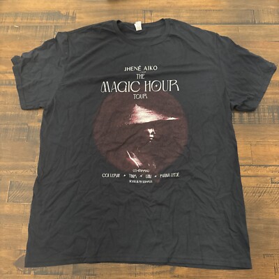 Jhene Aiko Merch Jhene Aiko The Magic Hour Tour 2024 Shirt Black XL New Tink UMI