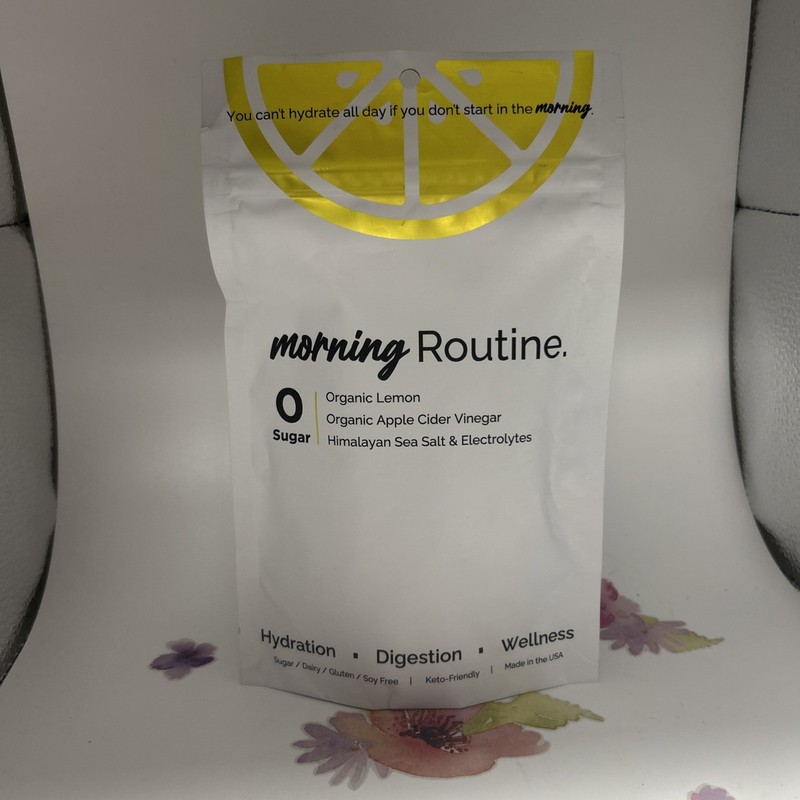 ROUTINE Morning Daily Hydration | Electrolyte Powder Packets with Apple