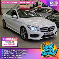2017 Mercedes-Benz C Class C300 H AMG LINE PREMIUM Saloon Hybrid Automatic