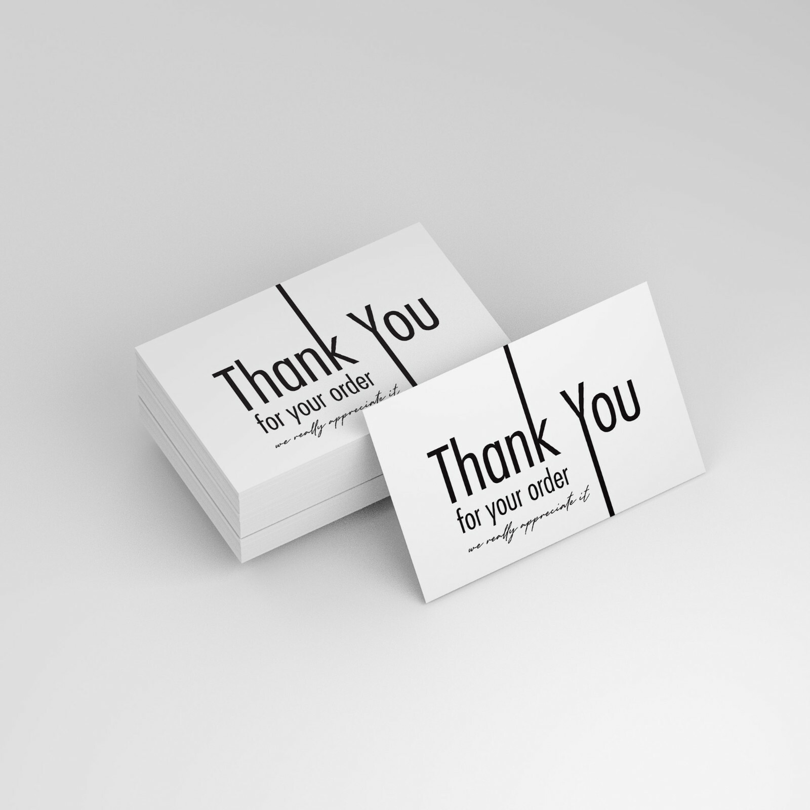 Thank You For Your Order Cards | Business Cards | Loyalty Cards 