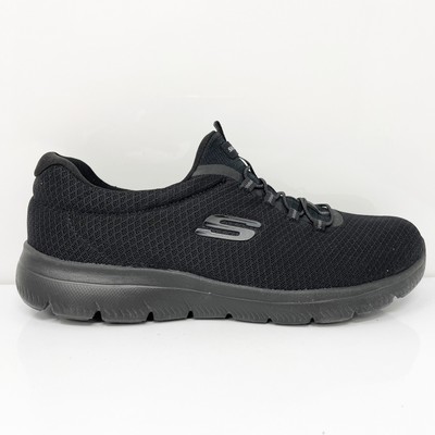 

Skechers Womens Summits 12980 Черные кроссовки кроссовки размер 11, Черный, Summits
