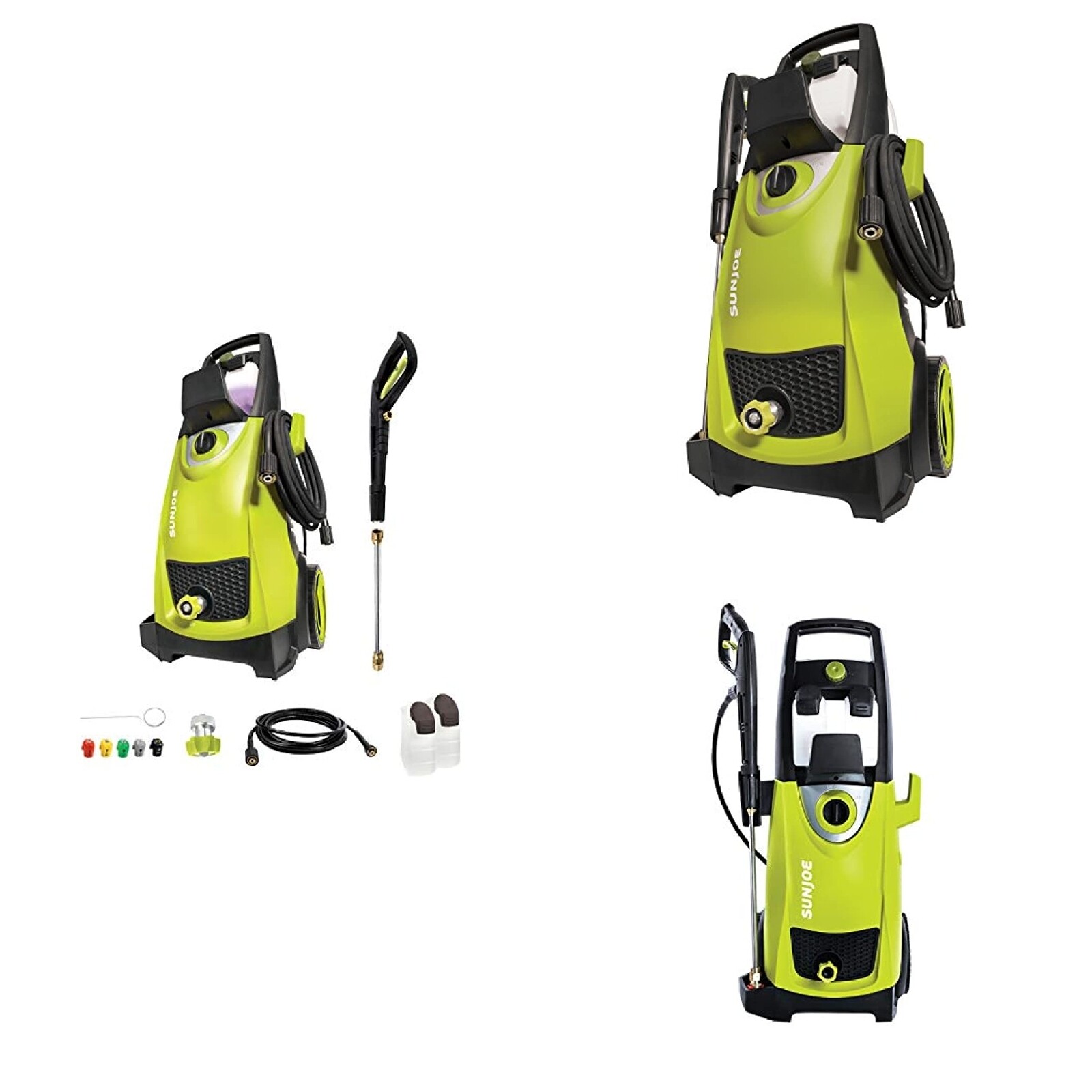 Electric Pressure Washer 1.76 Gpm Water Power Cleaning For Car Boat Driveways