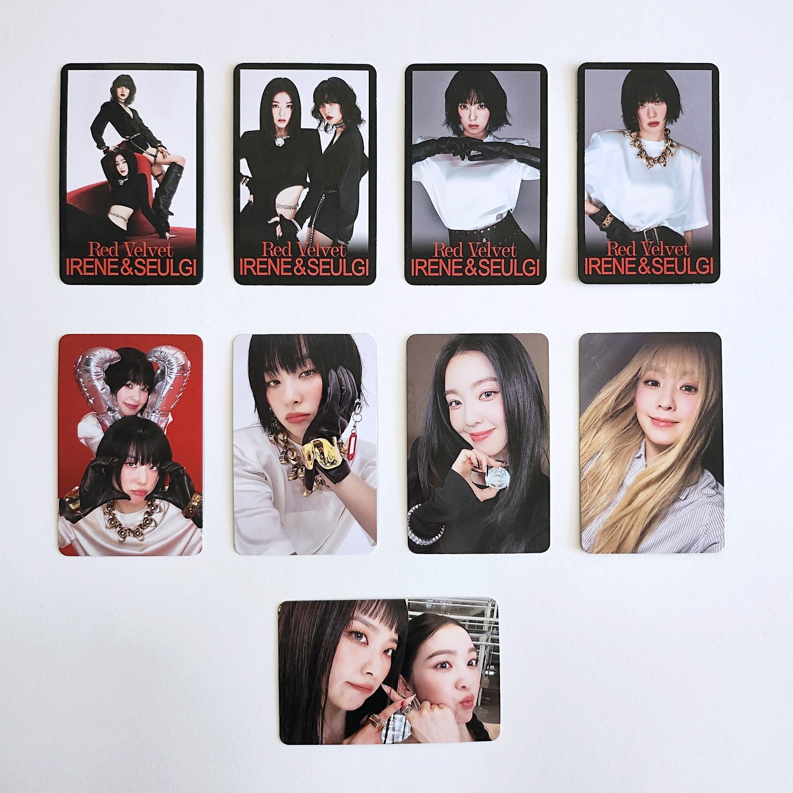 TILT IRENE SEULGI star アイリン トレカ Red Velvet IRENE & SEULGI 2nd Mini Album Tilt Trading Card