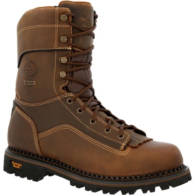 

Водонепроницаемые рабочие ботинки Georgia Boot AMP LT Low Heel Logger, Brown, GB00472