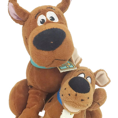 Basic Fun Scooby Doo SCOOB! Brown Dogs Sitting 7'' Plush Stuffed Animal Toys 2019