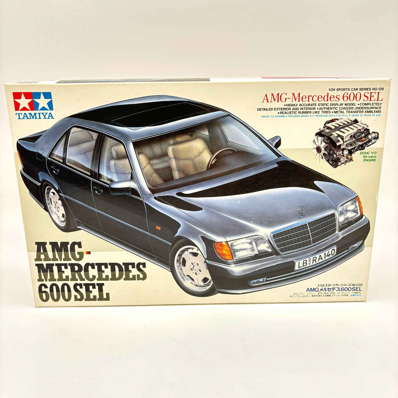 自動車 TAMIYA AMG-Mercedes 600SEL 1/24 TAMIYA AMG Mercedes-Benz 600SEL 1/24 Model Kit | eBay