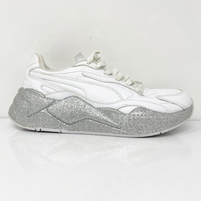 

Кроссовки Puma Womens RS X3 Glitz 372647-01 Белая Повседневная Обувь Размер 5.5, Белый, RS X3 Glitz