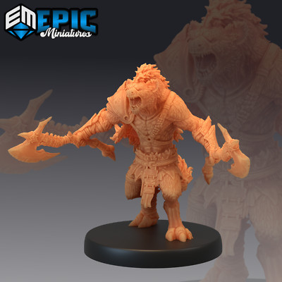 GNOLL TRIBE, Dungeons and Dragons Miniatures, D&D, Epic Miniatures, Fantasy