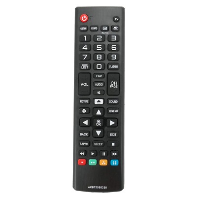 New AKB75095330 Replace Remote Control Fit For LG TV 24LH4830 43LJ5000 32LJ500B