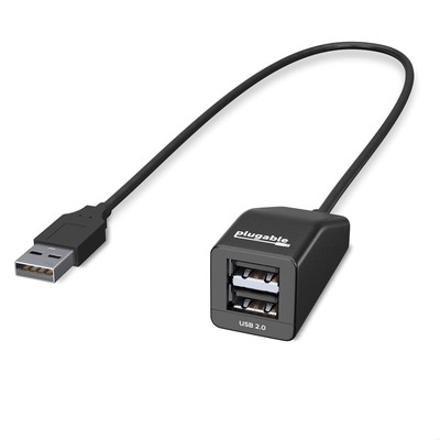 2-in-1 USB Splitter with Dual USB 2.0 Ports Compatible with Windows Linux mac...