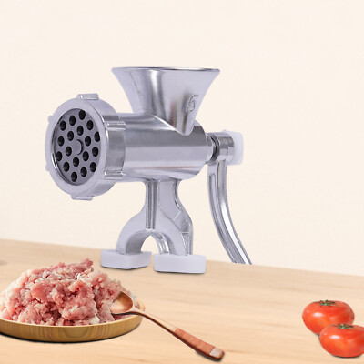 Manual Meat Grinder Mincer Stuffer Sausage Filler Sauce Maker Machine Kitchen
