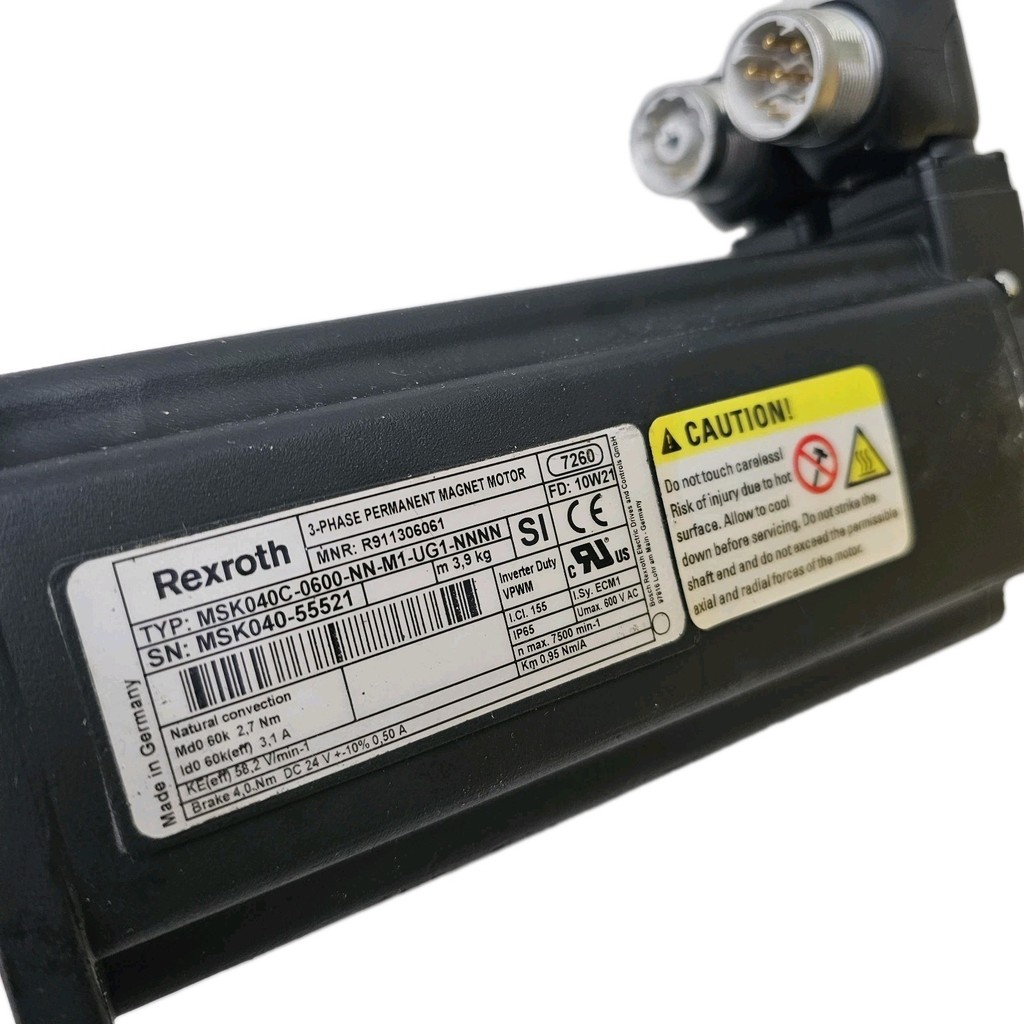 Rexroth MSK040C-0600-NN-M1-UG1-NNNN R911306061 Servo Motor — 2
