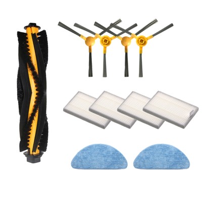 Main Brush 800T 820S Side Brush Wipe Primary Filter Sweeper Set For Pulsatilla