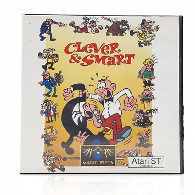 Atari ST STE Spiel : Clever & Smart - Diskette OVP Anleitung - Commodore Amiga