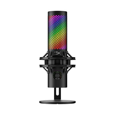 HyperX QuadCast 2 S   USB Microphone with RGB Lighting Streaming and Podcas...