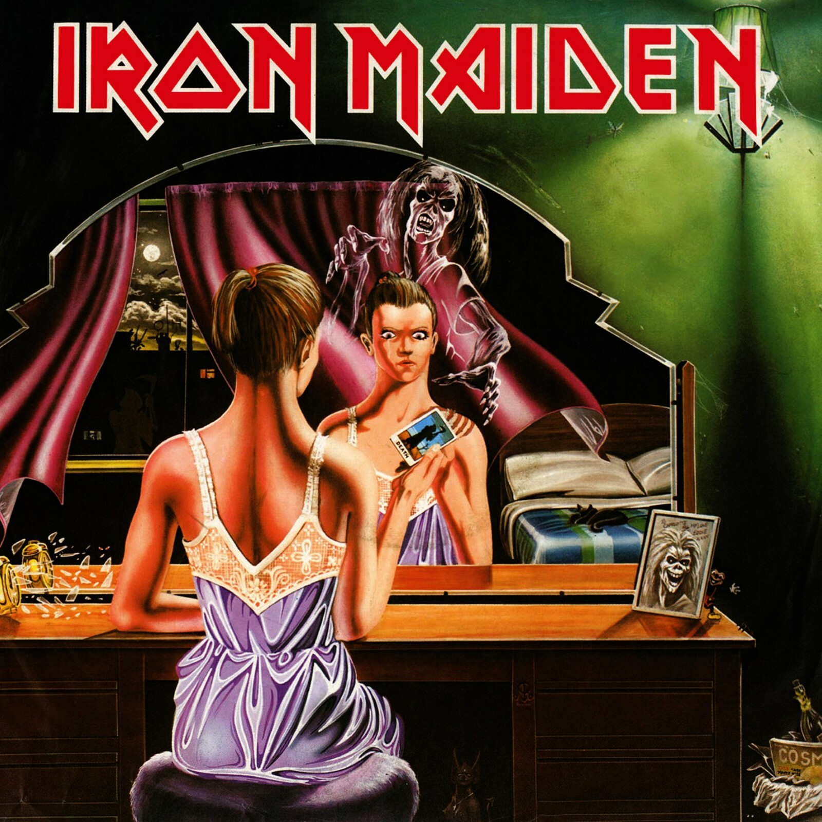 IRON MAIDEN Twilight Zone BANNER HUGE 4X4 Ft Fabric Poster