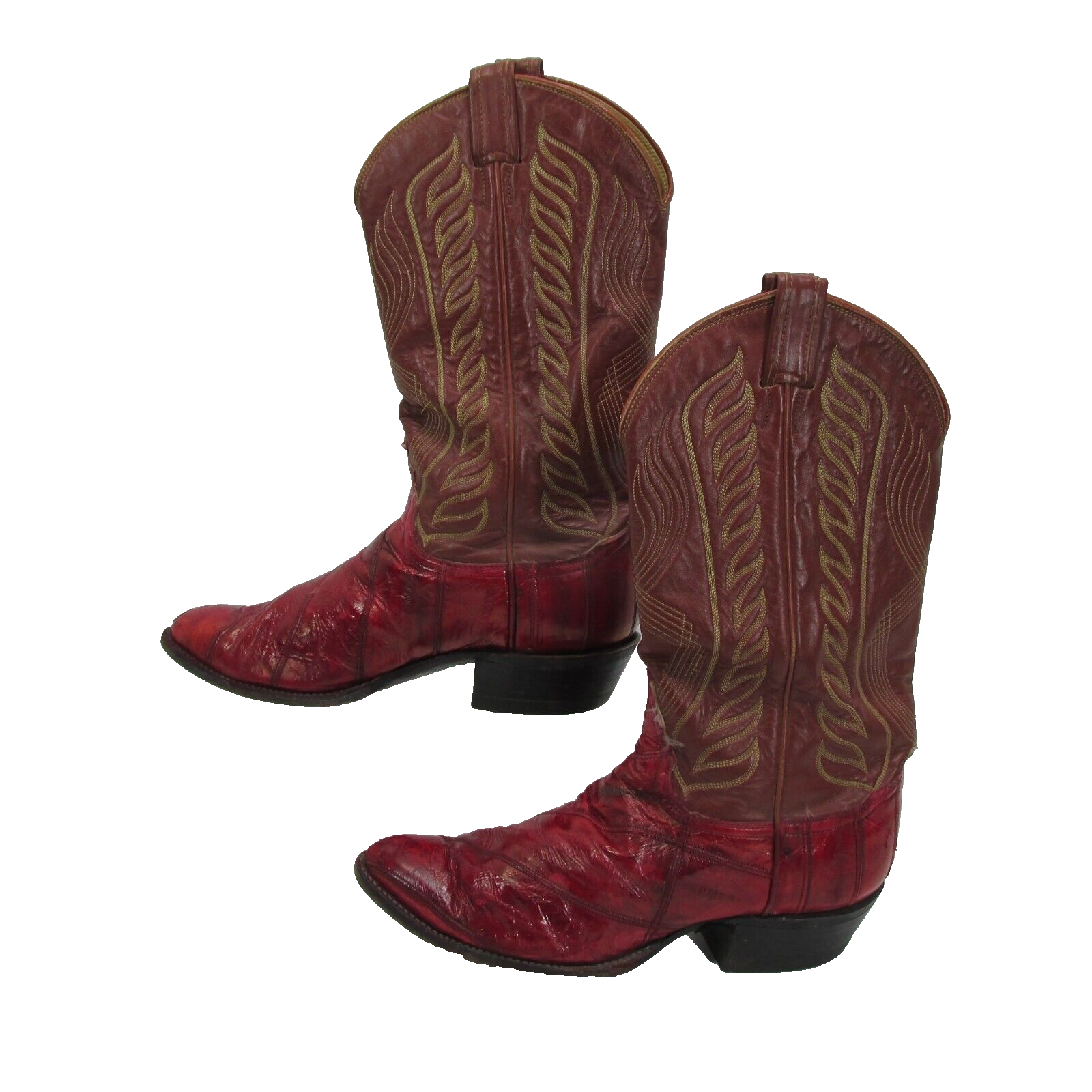 Tony Lama BOOTS RED EEL 10D 8112 COWBOY USA WESTERN TRAIL Tony Lama BOOTS RED EEL 10D 8112 COWBOY USA WESTERN TRAIL