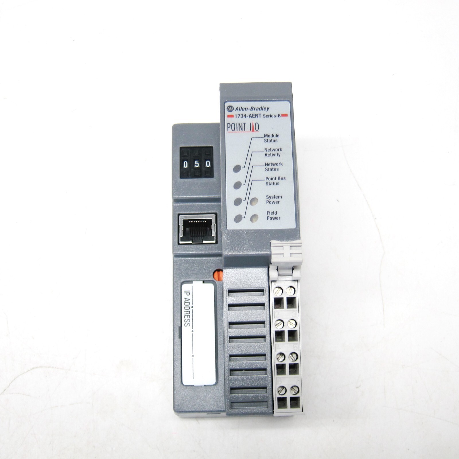 Allen Bradly 1734-AENT SER B POINT I/O Ethernet Network Allen Bradly 1734-AENT SER B POINT I/O Ethernet Network