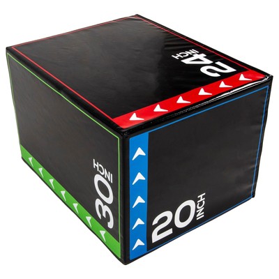 BalanceFrom Fitness 16 Pound Versatile 3 in 1 Plyometric Jumping Exercise Box