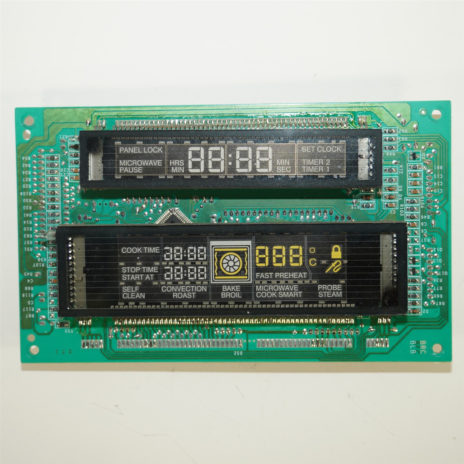 Thermador Bosch Oven/Microwave Combo Clock Display Circuit Board