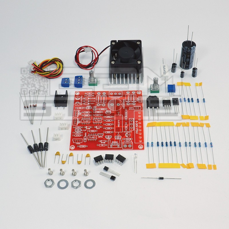 Kit Alimentatore Da Banco Da Assemblare 30v 3a - Variabile - Art. Fi03