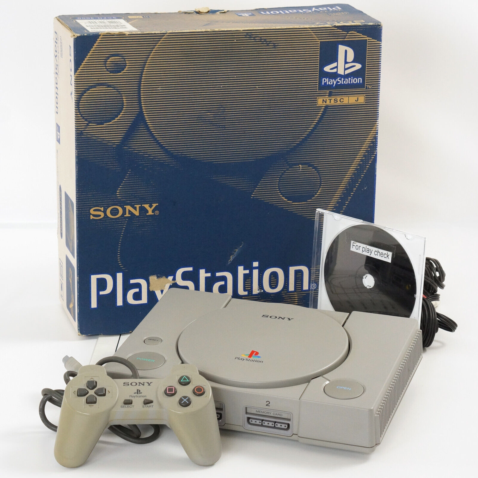 PS1 Playstation Console Boxed SCPH-3000 Tested System -NTSC PS1 Playstation Console Boxed SCPH-3000 Tested System -NTSC