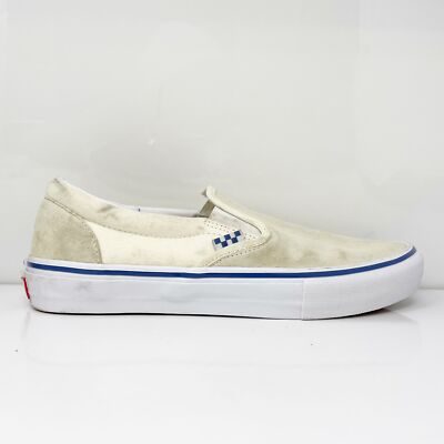 

Vans Mens Off The Wall 500714 Белая повседневная обувь Кроссовки Размер 10, Белый, Off The Wall