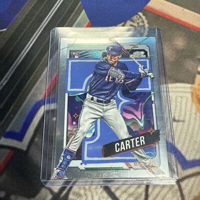 2024 Topps Cosmic Chrome - #32 Evan Carter (RC)