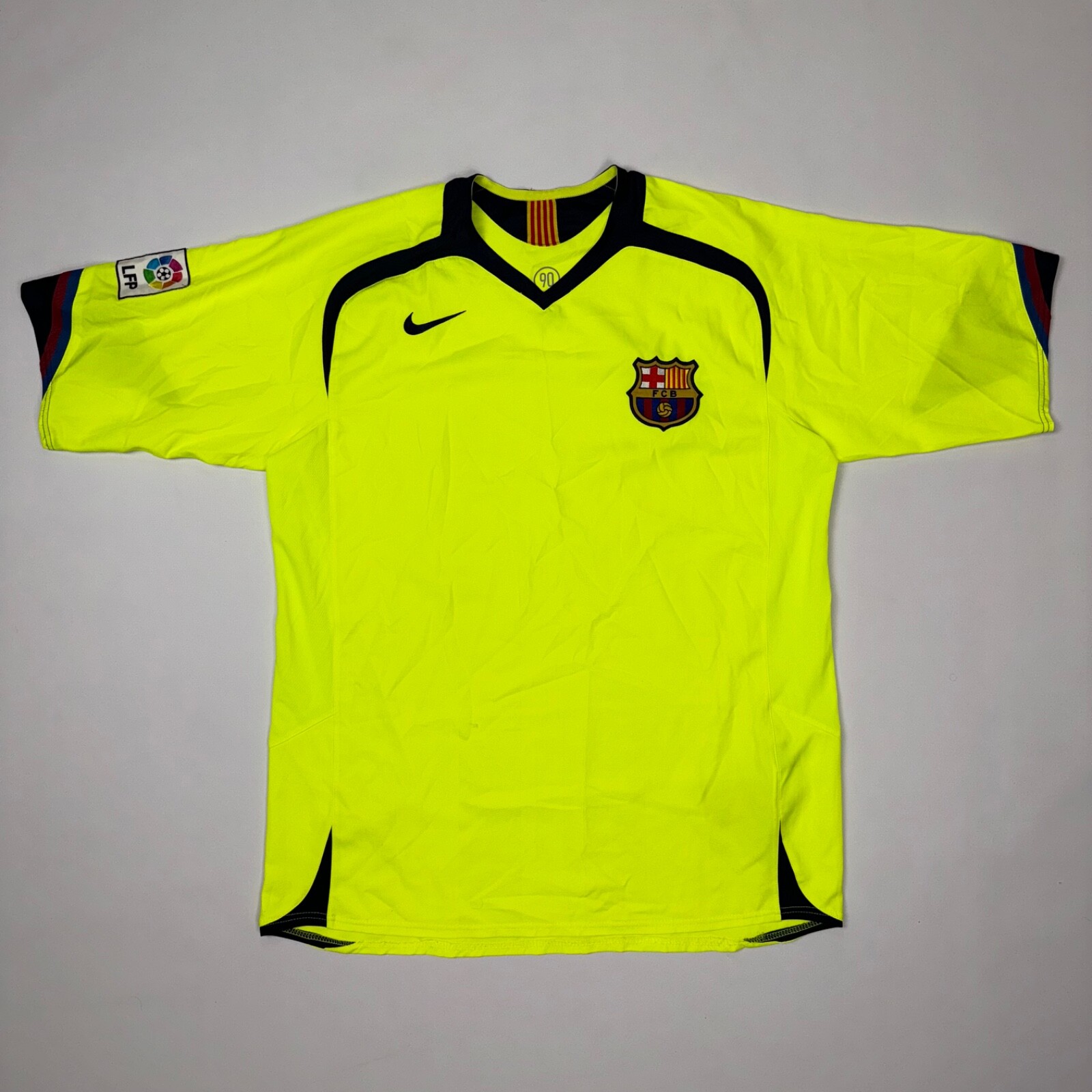 Nike FC Barcelona 2005/06 ユニフォーム アウェイ BARCELONA 2005 2006 AWAY FOOTBALL SHIRT SOCCER JERSEY NIKE