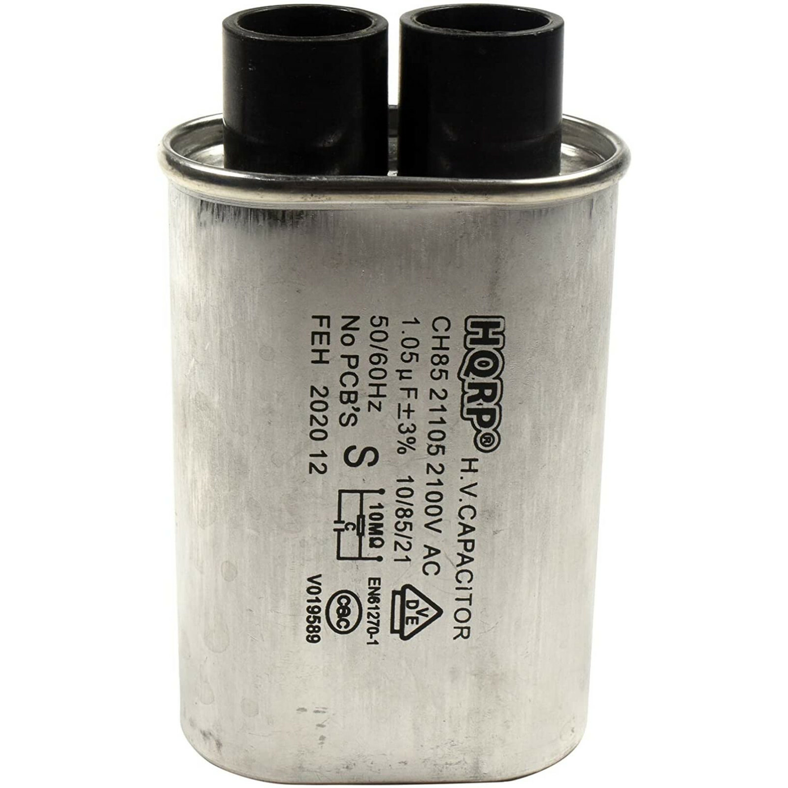 2100V 1.05uf Capacitor for Whirlpool Microwave Connect P